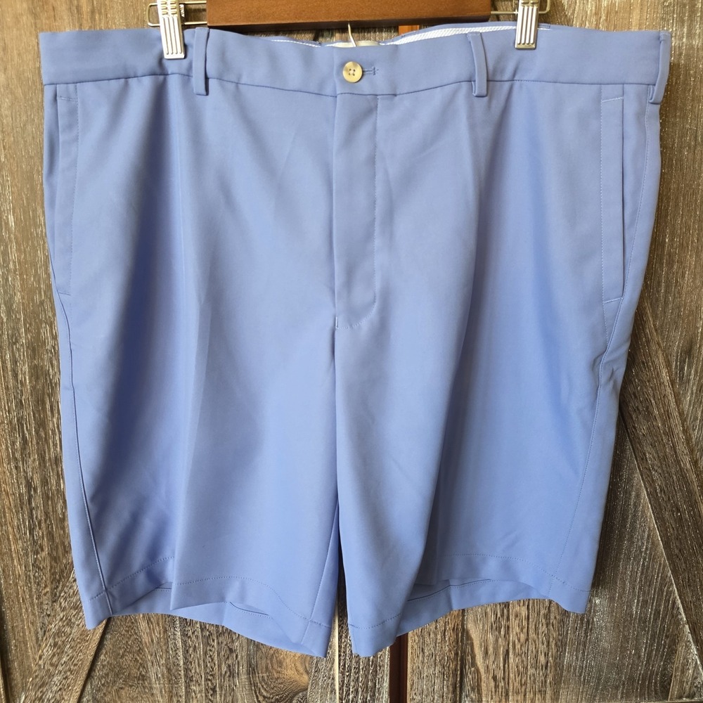 Peter Millar Shorts Men's Size 40 Light Blue Performance Golf Pockets Sports